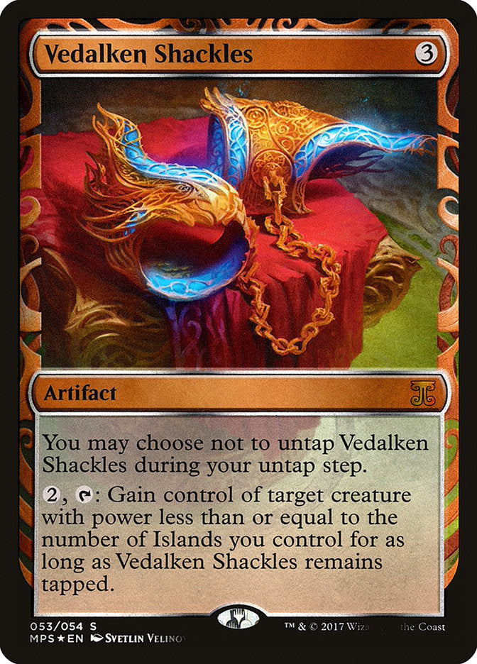 Vedalken Shackles [Kaladesh Inventions] MTG Single Magic: The Gathering    | Red Claw Gaming