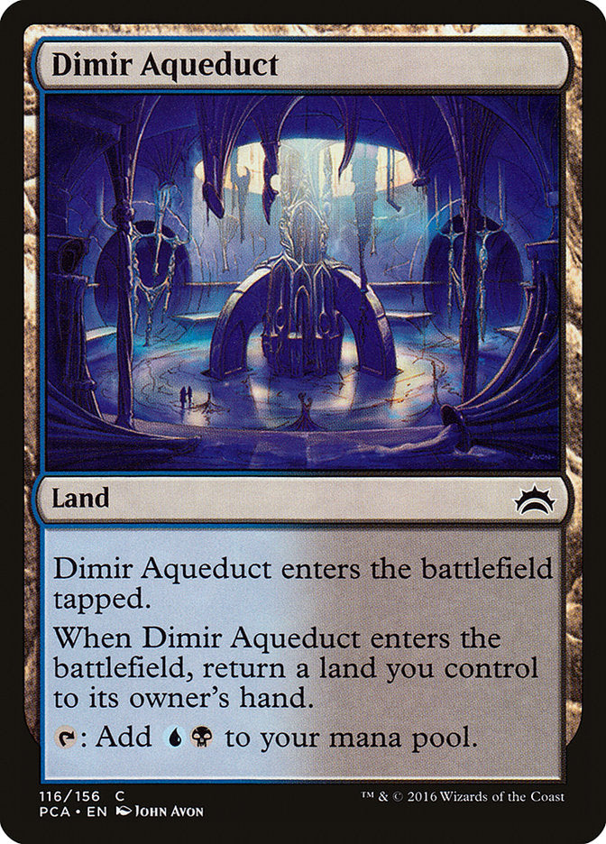 Dimir Aqueduct [Planechase Anthology] MTG Single Magic: The Gathering    | Red Claw Gaming