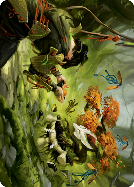 Commune with Spirits Art Card [Kamigawa: Neon Dynasty Art Series] MTG Single Magic: The Gathering    | Red Claw Gaming