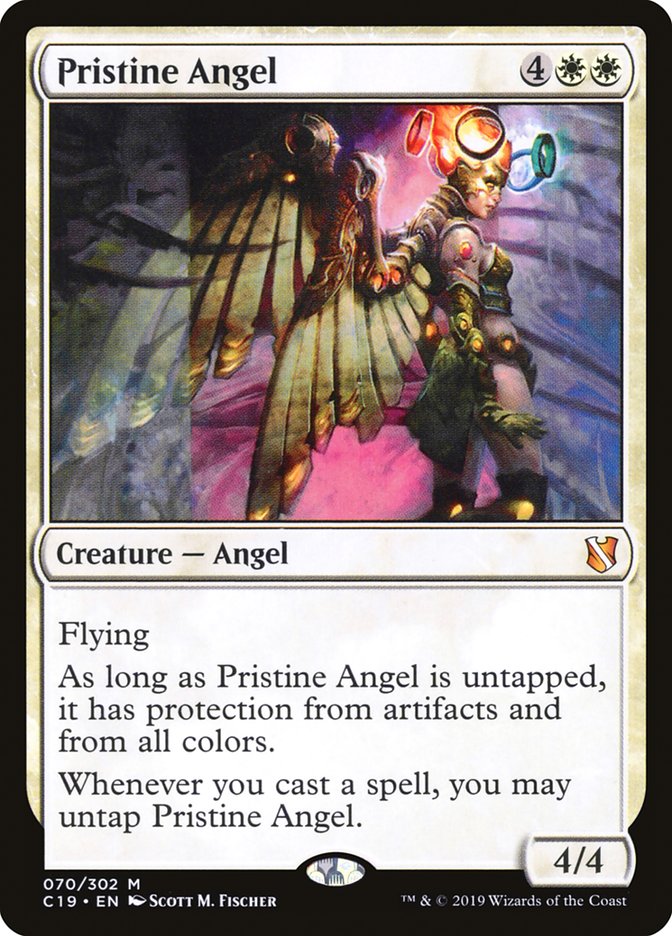 Pristine Angel [Commander 2019] MTG Single Magic: The Gathering    | Red Claw Gaming