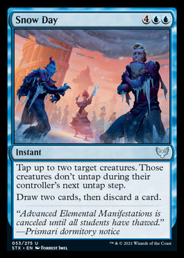 Snow Day [Strixhaven: School of Mages] MTG Single Magic: The Gathering    | Red Claw Gaming