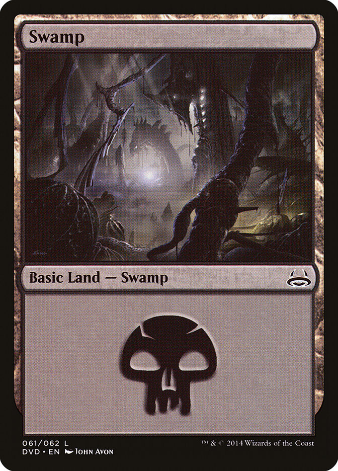 Swamp (61) (Divine vs. Demonic) [Duel Decks Anthology] MTG Single Magic: The Gathering    | Red Claw Gaming