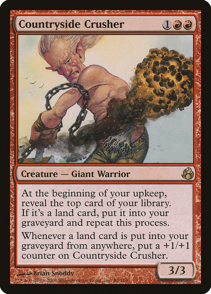 Countryside Crusher [Morningtide] MTG Single Magic: The Gathering    | Red Claw Gaming