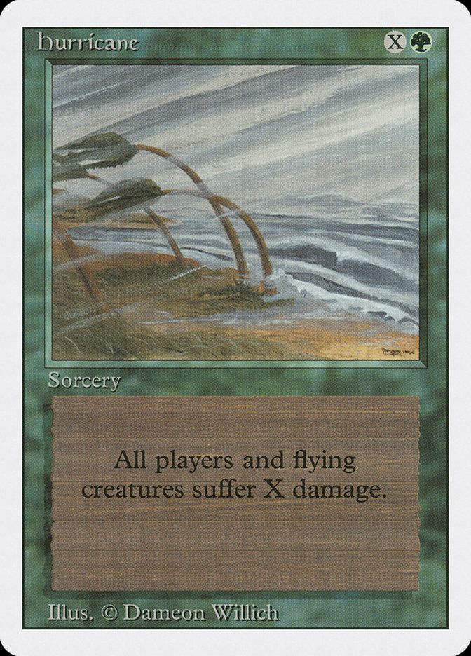 Hurricane [Revised Edition] MTG Single Magic: The Gathering    | Red Claw Gaming
