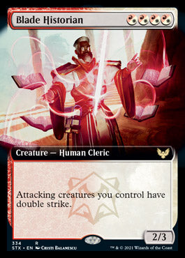 Blade Historian (Extended Art) [Strixhaven: School of Mages] MTG Single Magic: The Gathering    | Red Claw Gaming