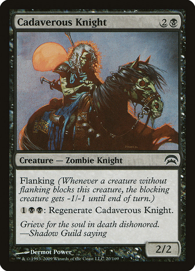 Cadaverous Knight [Planechase] MTG Single Magic: The Gathering    | Red Claw Gaming