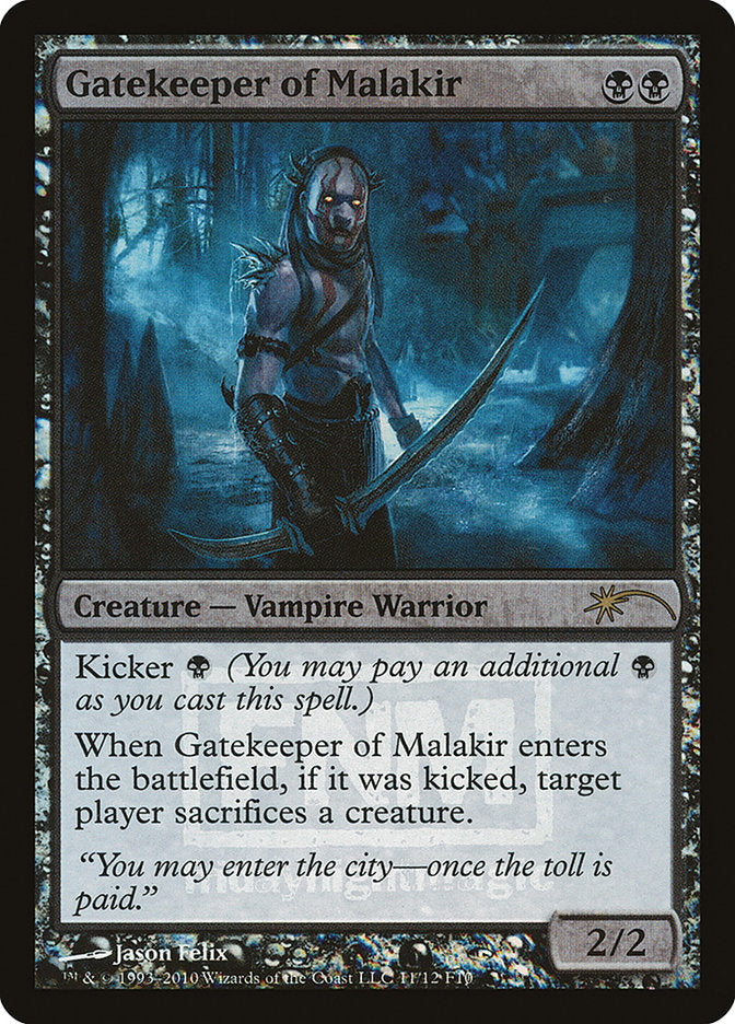 Gatekeeper of Malakir [Friday Night Magic 2010] MTG Single Magic: The Gathering    | Red Claw Gaming