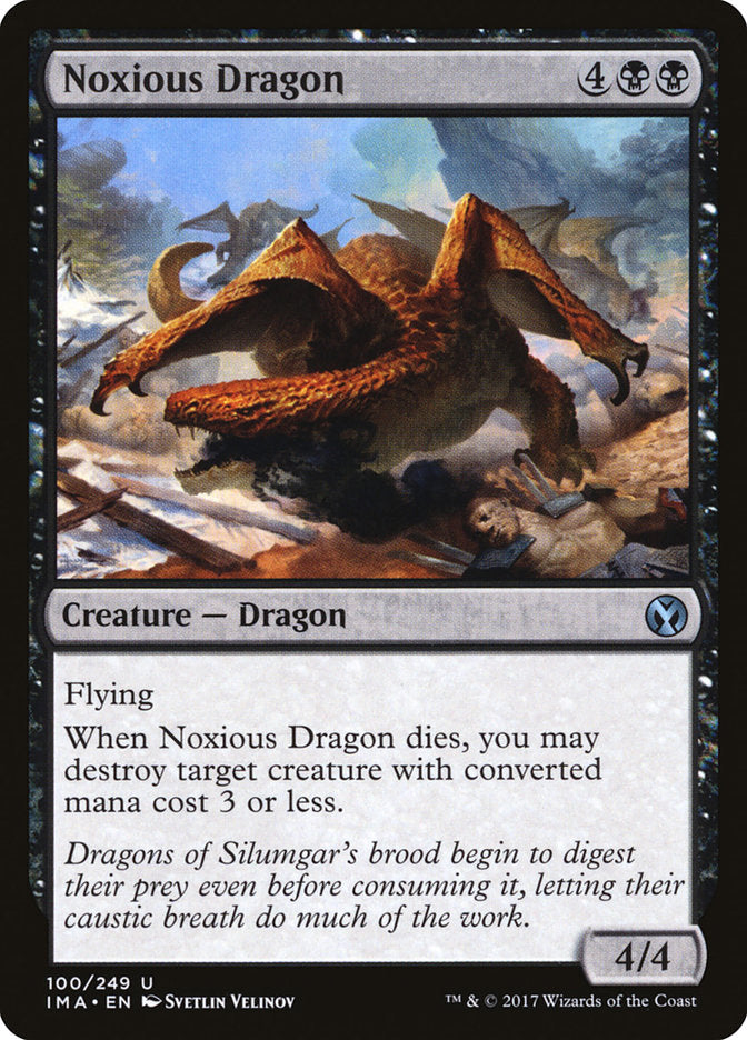 Noxious Dragon [Iconic Masters] MTG Single Magic: The Gathering    | Red Claw Gaming
