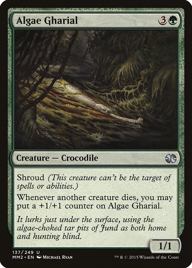 Algae Gharial [Modern Masters 2015] MTG Single Magic: The Gathering    | Red Claw Gaming
