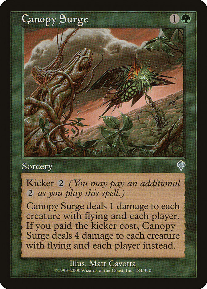 Canopy Surge [Invasion] MTG Single Magic: The Gathering    | Red Claw Gaming