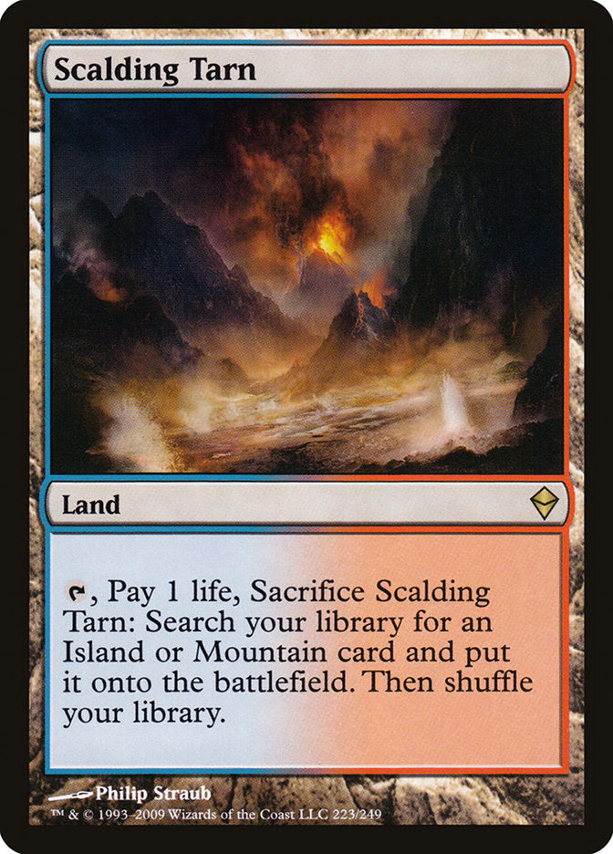 Scalding Tarn [Zendikar] MTG Single Magic: The Gathering    | Red Claw Gaming