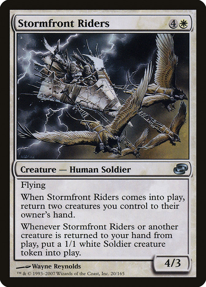 Stormfront Riders [Planar Chaos] MTG Single Magic: The Gathering    | Red Claw Gaming