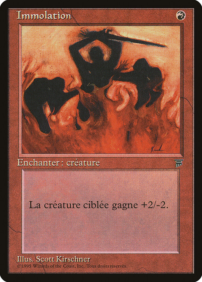 Immolation (French) [Renaissance] MTG Single Magic: The Gathering    | Red Claw Gaming