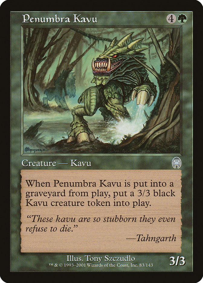Penumbra Kavu [Apocalypse] MTG Single Magic: The Gathering    | Red Claw Gaming