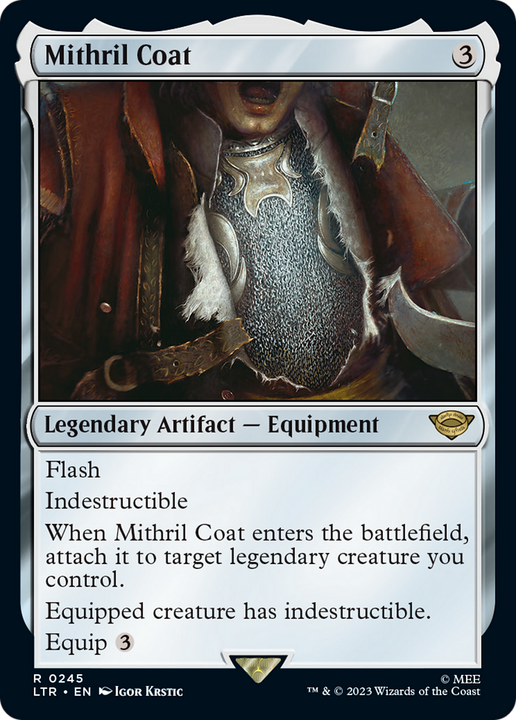 Mithril Coat [The Lord of the Rings: Tales of Middle-Earth] MTG Single Magic: The Gathering    | Red Claw Gaming