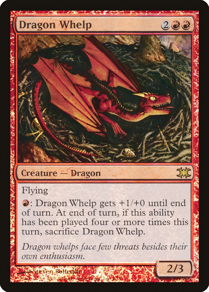 Dragon Whelp [From the Vault: Dragons] MTG Single Magic: The Gathering    | Red Claw Gaming