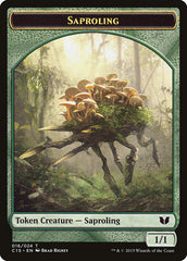 Saproling // Spider Double-Sided Token [Commander 2015 Tokens] MTG Single Magic: The Gathering    | Red Claw Gaming