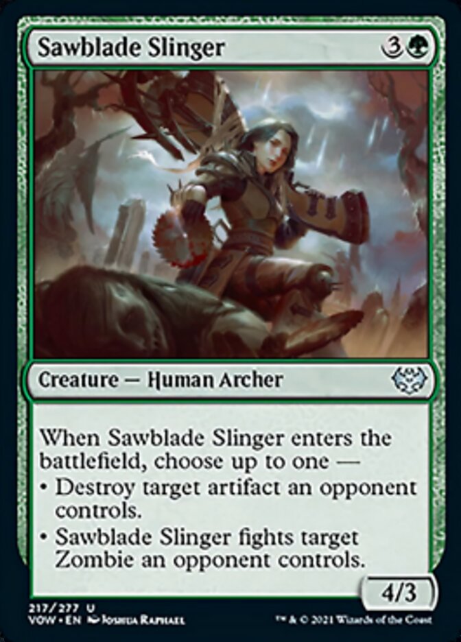 Sawblade Slinger [Innistrad: Crimson Vow] MTG Single Magic: The Gathering    | Red Claw Gaming
