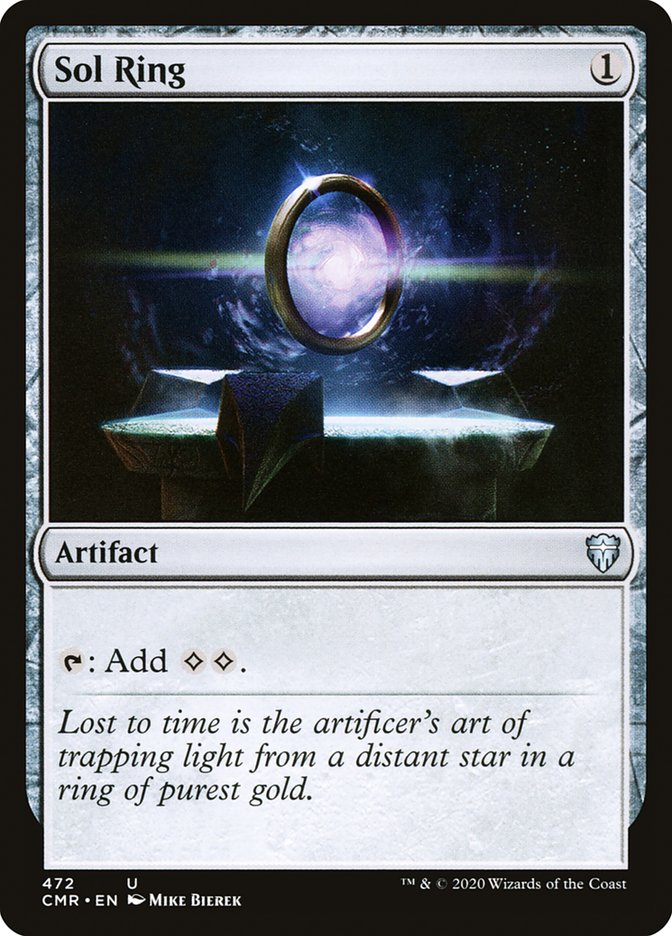 Sol Ring [Commander Legends] MTG Single Magic: The Gathering    | Red Claw Gaming