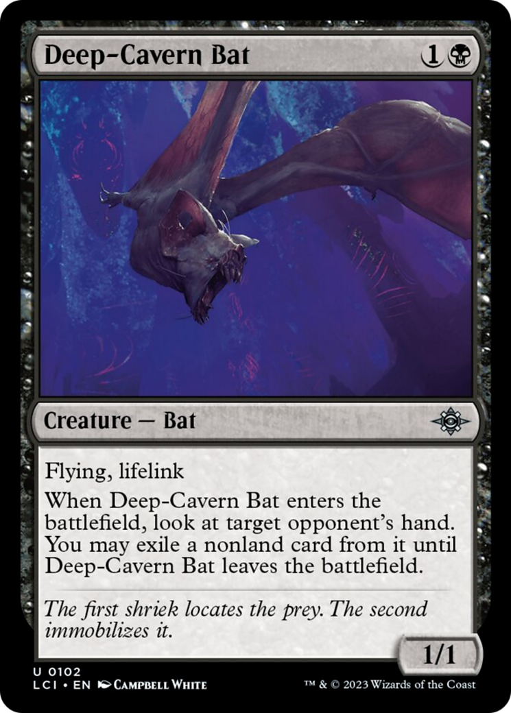 Deep-Cavern Bat [The Lost Caverns of Ixalan] MTG Single Magic: The Gathering    | Red Claw Gaming