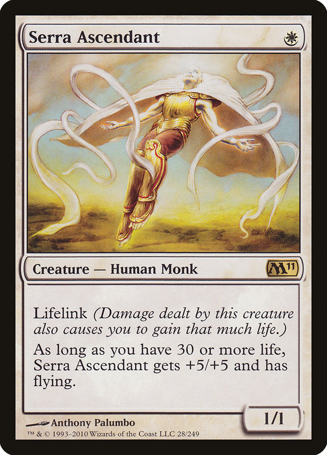 Serra Ascendant [Magic 2011] MTG Single Magic: The Gathering    | Red Claw Gaming