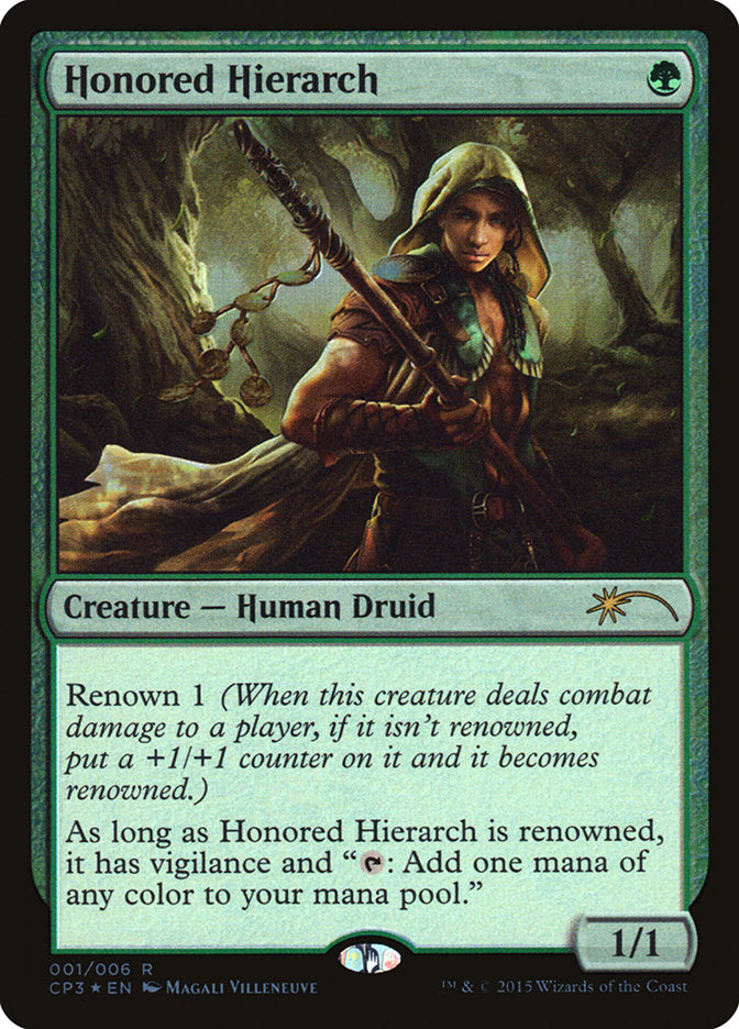 Honored Hierarch [Magic Origins Clash Pack] MTG Single Magic: The Gathering    | Red Claw Gaming