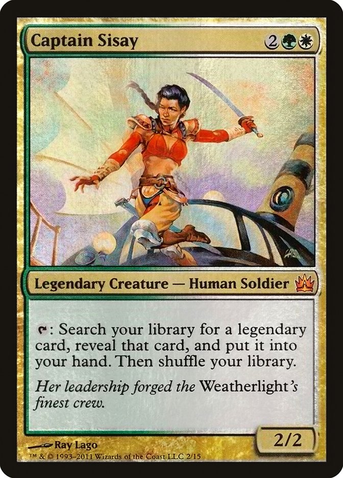Captain Sisay [From the Vault: Legends] MTG Single Magic: The Gathering    | Red Claw Gaming