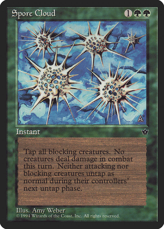 Spore Cloud (Amy Weber) [Fallen Empires] MTG Single Magic: The Gathering    | Red Claw Gaming