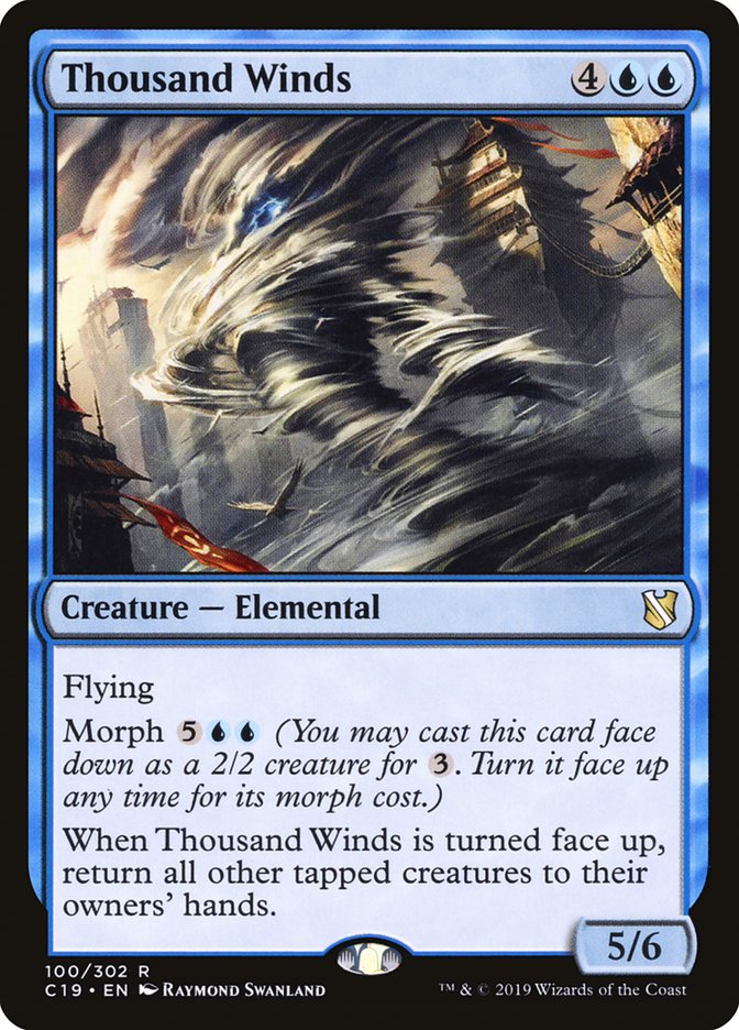 Thousand Winds [Commander 2019] MTG Single Magic: The Gathering    | Red Claw Gaming