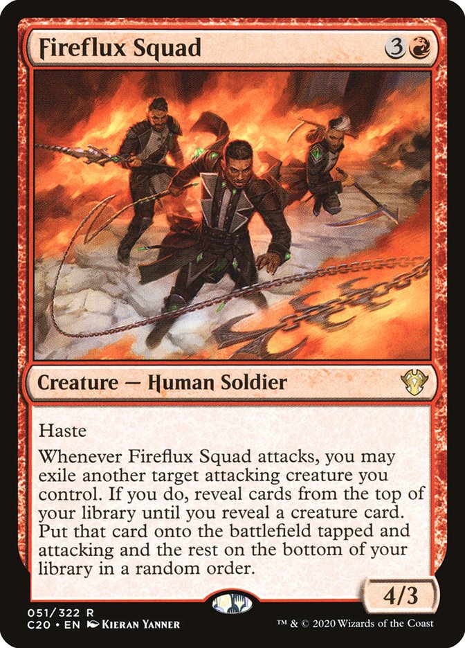 Fireflux Squad [Commander 2020] MTG Single Magic: The Gathering    | Red Claw Gaming