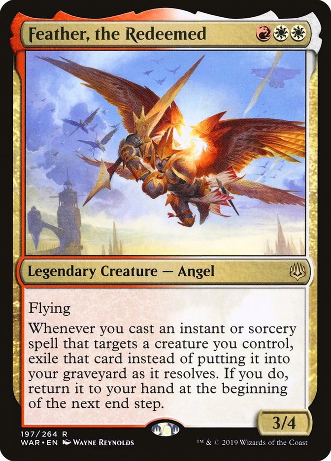 Feather, the Redeemed [War of the Spark] MTG Single Magic: The Gathering    | Red Claw Gaming