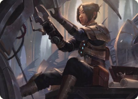 Thopter Mechanic Art Card [The Brothers' War Art Series] MTG Single Magic: The Gathering    | Red Claw Gaming