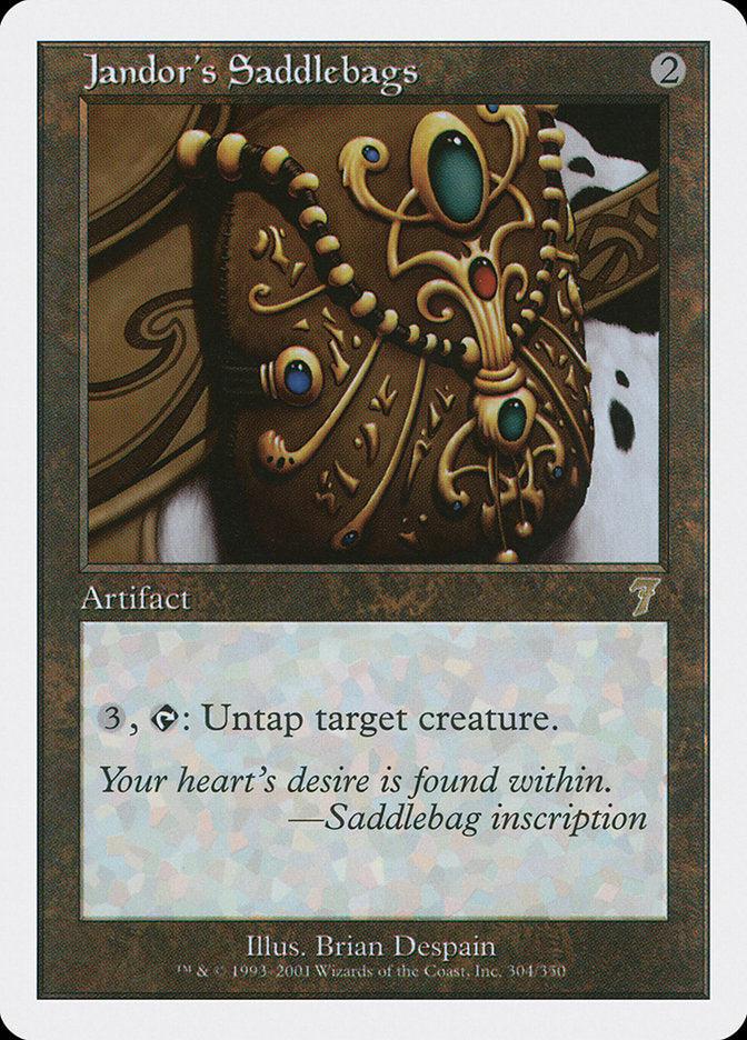 Jandor's Saddlebags [Seventh Edition] MTG Single Magic: The Gathering    | Red Claw Gaming