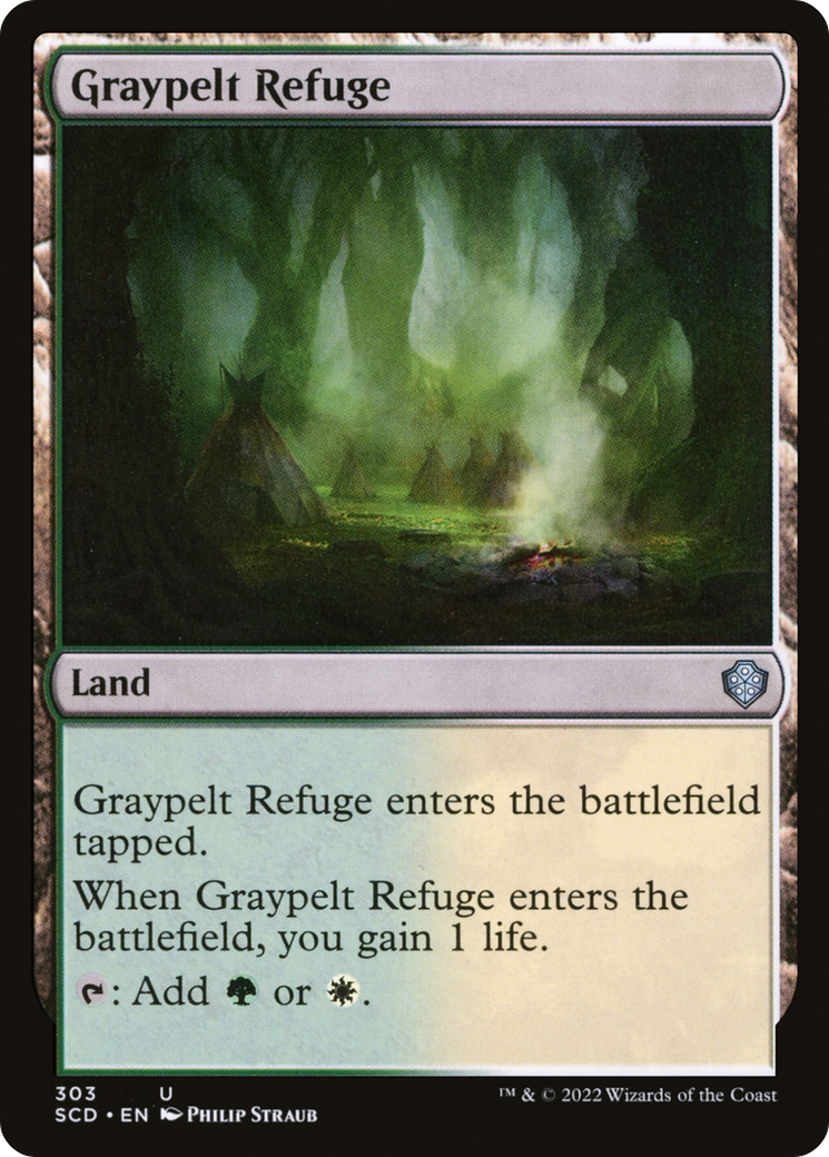 Graypelt Refuge [Starter Commander Decks] MTG Single Magic: The Gathering    | Red Claw Gaming