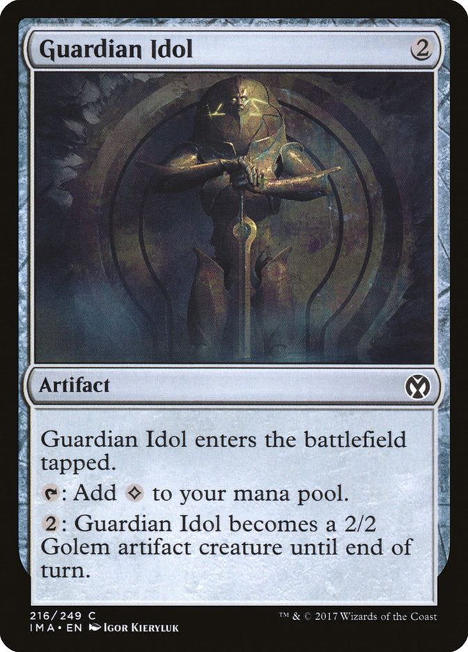 Guardian Idol [Iconic Masters] MTG Single Magic: The Gathering    | Red Claw Gaming