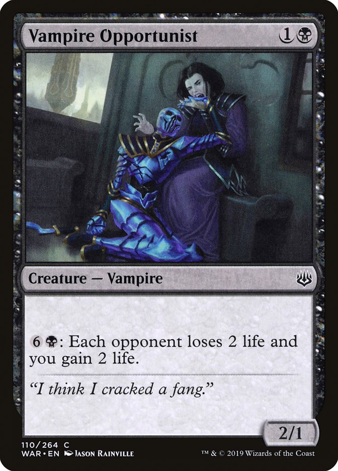 Vampire Opportunist [War of the Spark] MTG Single Magic: The Gathering    | Red Claw Gaming