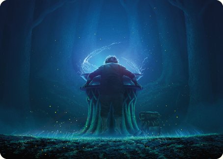 Samwise Gamgee Art Card (52/81) [The Lord of the Rings: Tales of Middle-earth Art Series] MTG Single Magic: The Gathering    | Red Claw Gaming