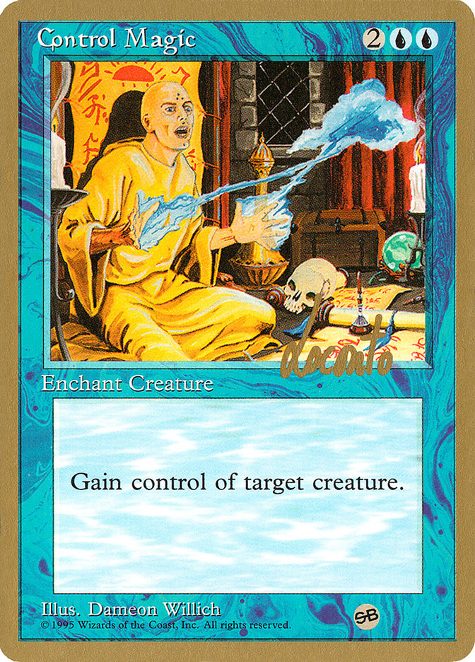 Control Magic (Michael Loconto) (SB) [Pro Tour Collector Set] MTG Single Magic: The Gathering    | Red Claw Gaming