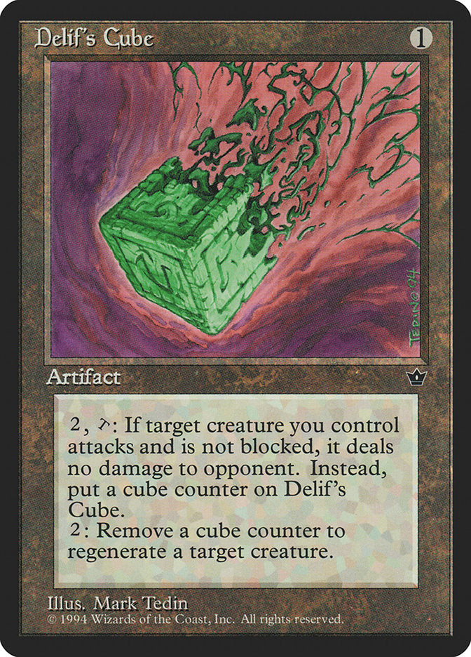 Delif's Cube [Fallen Empires] MTG Single Magic: The Gathering    | Red Claw Gaming