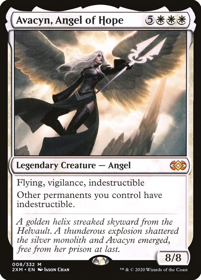 Avacyn, Angel of Hope [Double Masters] MTG Single Magic: The Gathering    | Red Claw Gaming