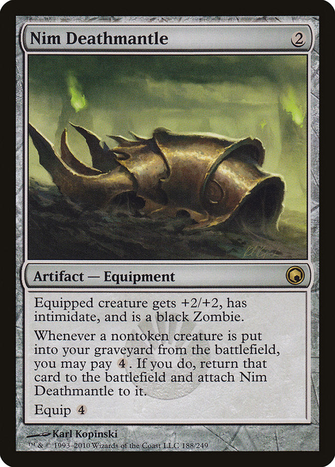 Nim Deathmantle [Scars of Mirrodin] MTG Single Magic: The Gathering    | Red Claw Gaming