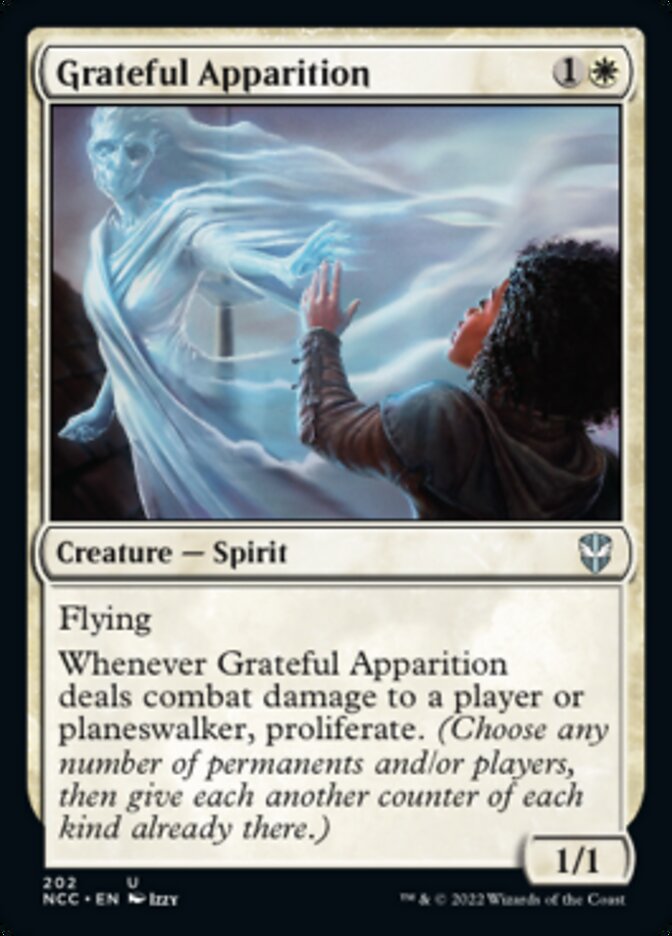 Grateful Apparition [Streets of New Capenna Commander] MTG Single Magic: The Gathering    | Red Claw Gaming