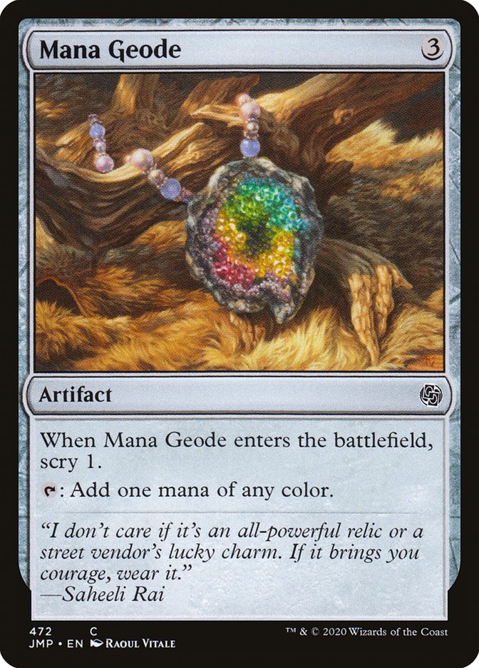 Mana Geode [Jumpstart] MTG Single Magic: The Gathering    | Red Claw Gaming