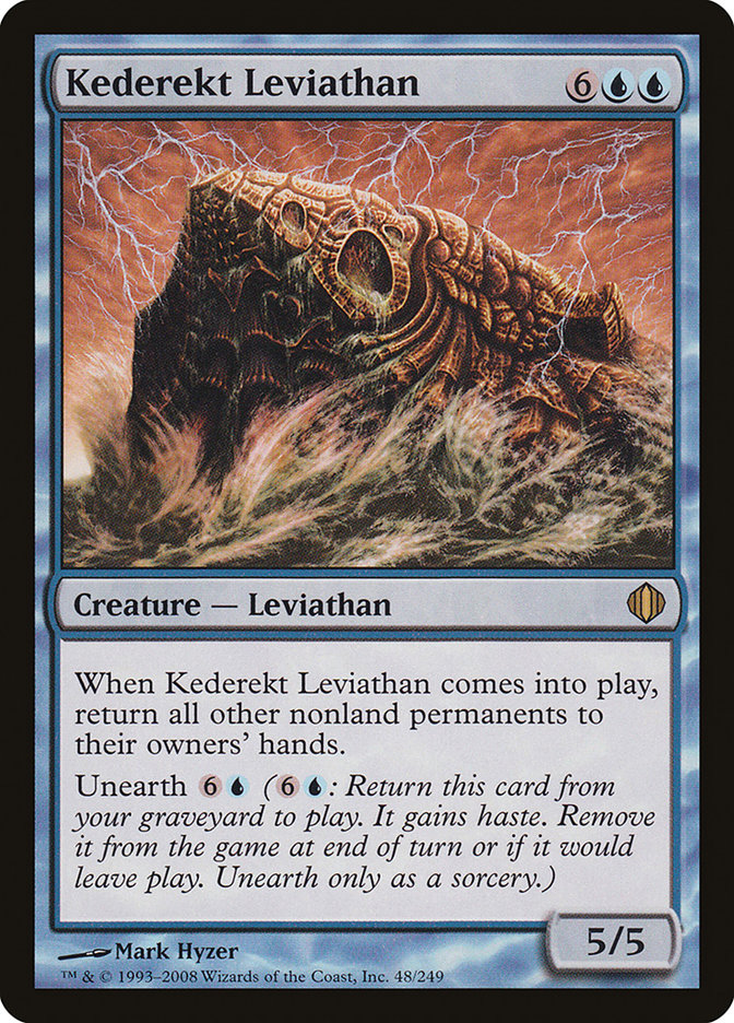 Kederekt Leviathan [Shards of Alara] MTG Single Magic: The Gathering    | Red Claw Gaming