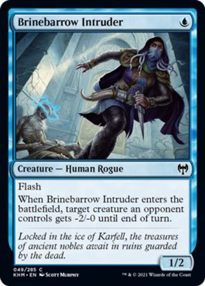 Brinebarrow Intruder [Kaldheim] MTG Single Magic: The Gathering    | Red Claw Gaming