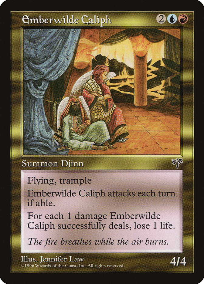 Emberwilde Caliph [Mirage] MTG Single Magic: The Gathering    | Red Claw Gaming