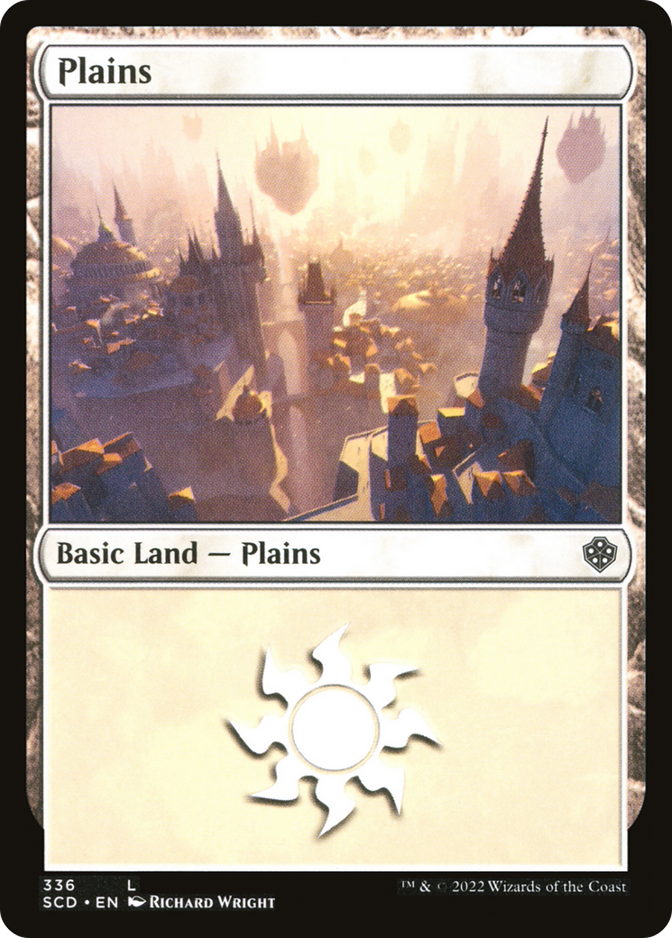 Plains (336) [Starter Commander Decks] MTG Single Magic: The Gathering    | Red Claw Gaming