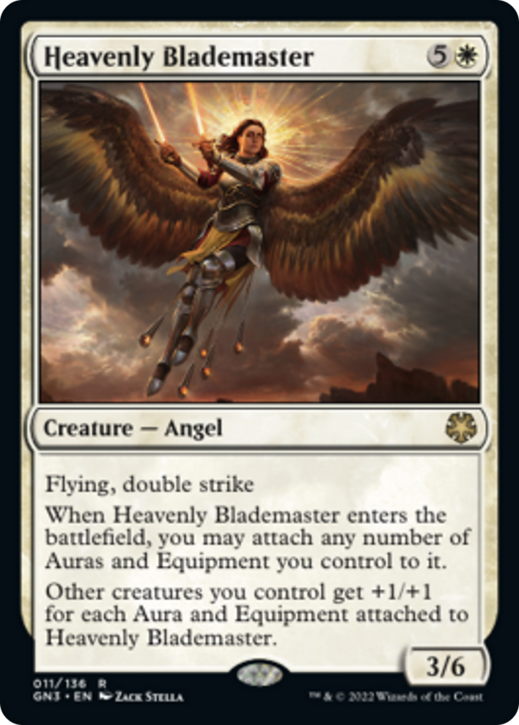 Heavenly Blademaster [Game Night: Free-for-All] MTG Single Magic: The Gathering    | Red Claw Gaming