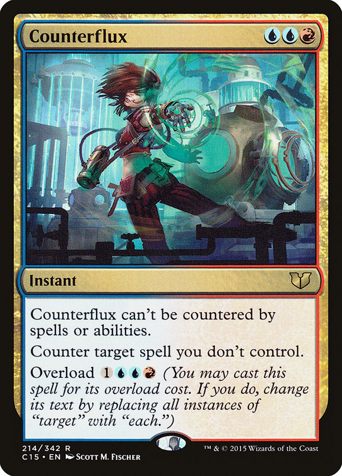 Counterflux [Commander 2015] MTG Single Magic: The Gathering    | Red Claw Gaming