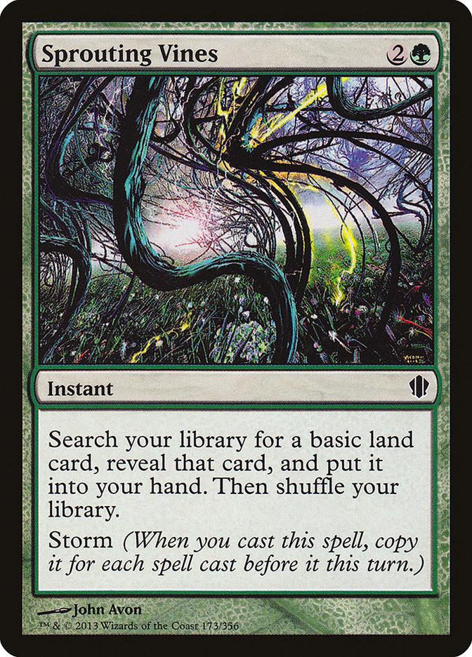 Sprouting Vines [Commander 2013] MTG Single Magic: The Gathering    | Red Claw Gaming